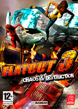 Flatout 3: Chaos & Destruction постер (cover)