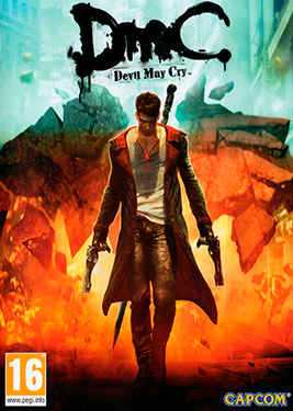 DmC: Devil May Cry постер (cover)