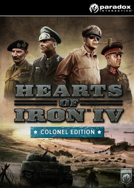 Hearts of Iron IV: Colonel Edition постер (cover)