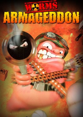 Worms Armageddon постер (cover)
