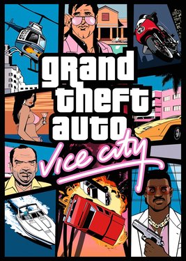 Grand Theft Auto: Vice City постер (cover)