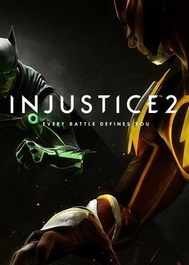 Injustice 2 постер (cover)