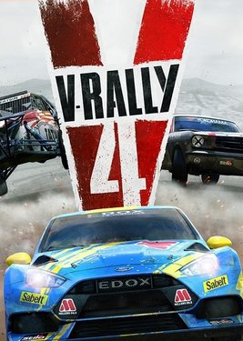 V-Rally 4 постер (cover)
