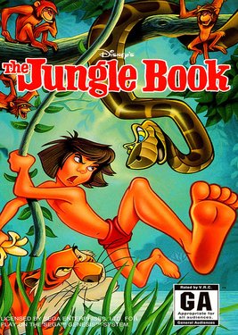 Disney's The Jungle Book постер (cover)