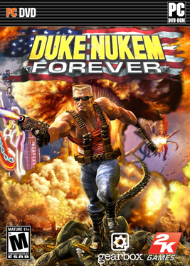 Duke Nukem Forever постер (cover)