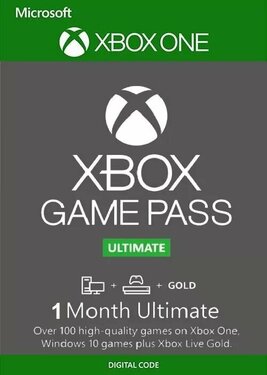 Xbox Game Pass Ultimate на 1 месяц постер (cover)