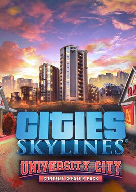 Cities: Skylines - Content Creator Pack: University City постер (cover)