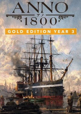 Anno 1800 - Year 3 Gold Edition постер (cover)