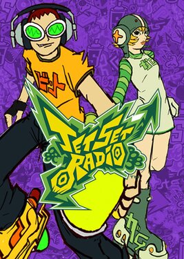Jet Set Radio постер (cover)