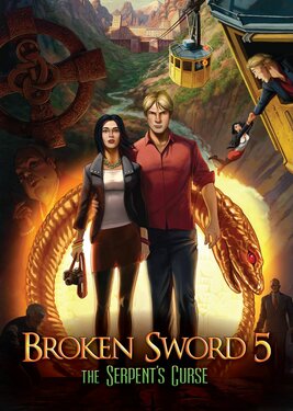Broken Sword 5 - the Serpent's Curse постер (cover)