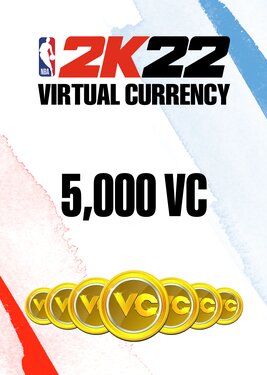 NBA 2K22 - 5000 VC постер (cover)