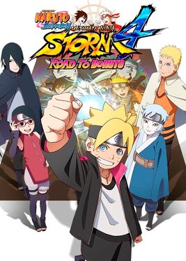 Naruto Shippuden: Ultimate Ninja Storm 4 Road to Boruto постер (cover)
