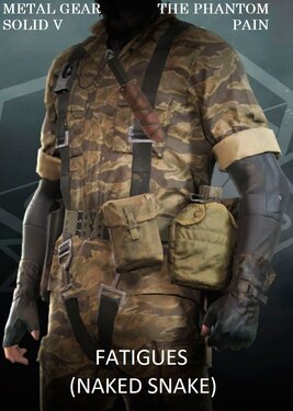 Metal Gear Solid V: The Phantom Pain - Fatigues постер (cover)
