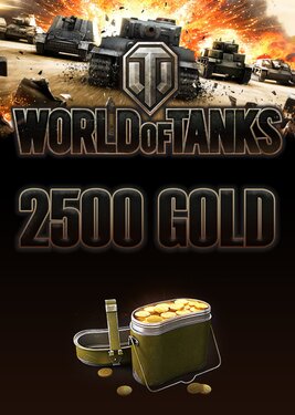 World of Tanks - 2500 Gold постер (cover)