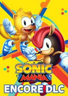 Sonic Mania - Encore DLC постер (cover)