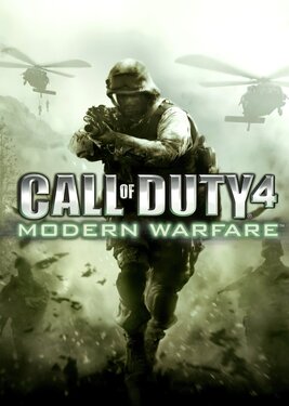 Call of Duty 4: Modern Warfare постер (cover)