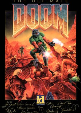 The Ultimate Doom постер (cover)