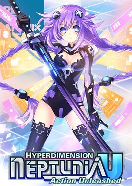 Hyperdimension Neptunia U: Action Unleashed постер (cover)