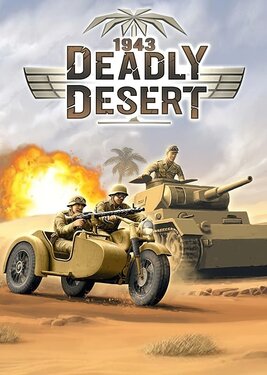 1943 Deadly Desert постер (cover)