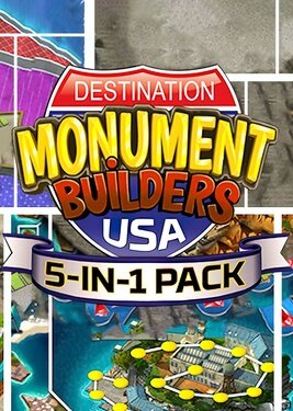 5-in-1 Pack - Monument Builders: Destination USA постер (cover)