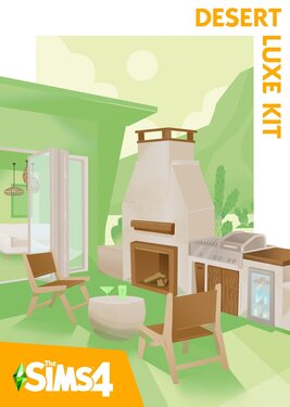 The Sims 4 - Desert Luxe Kit постер (cover)