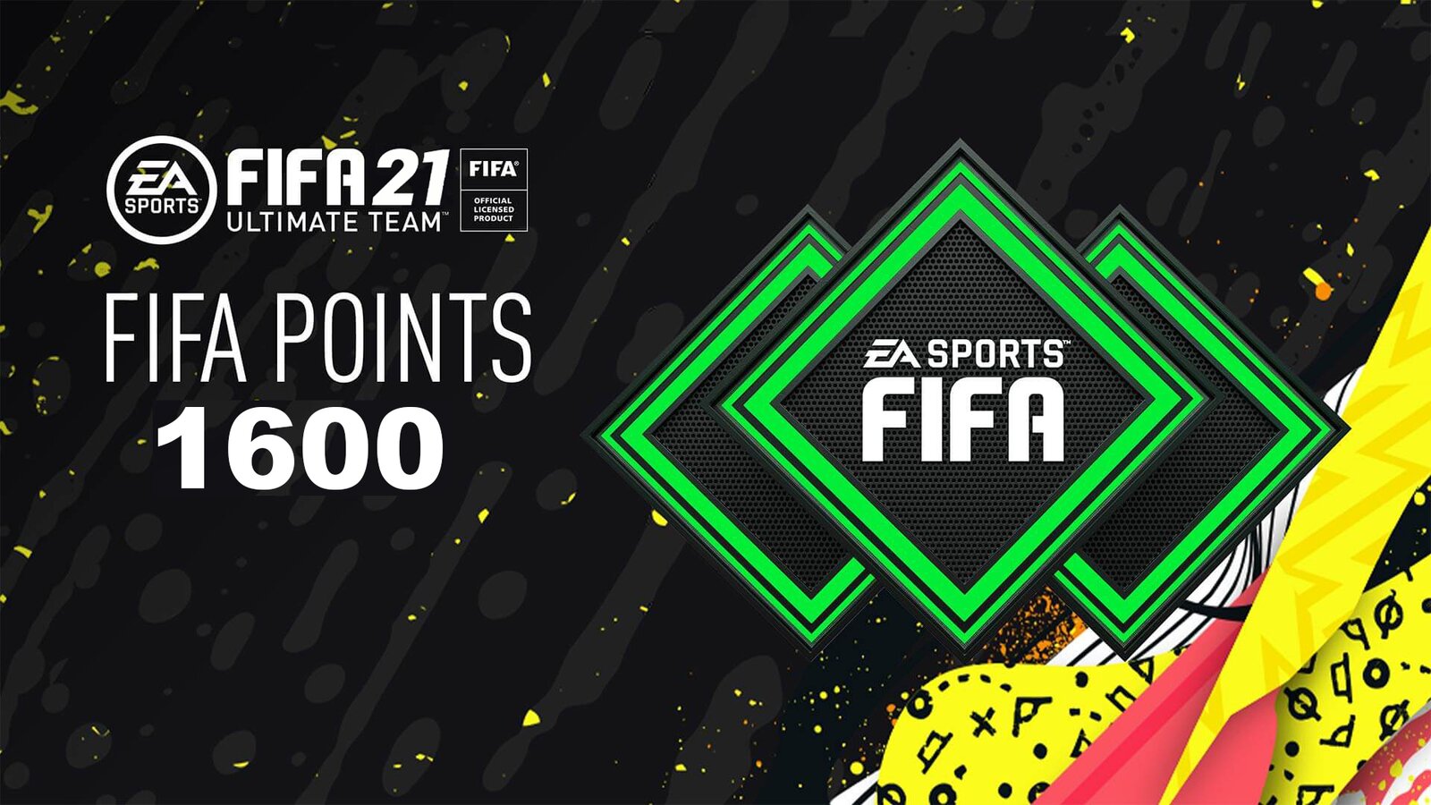 FIFA 21 Ultimate Team - 1600 очков FIFA Points
