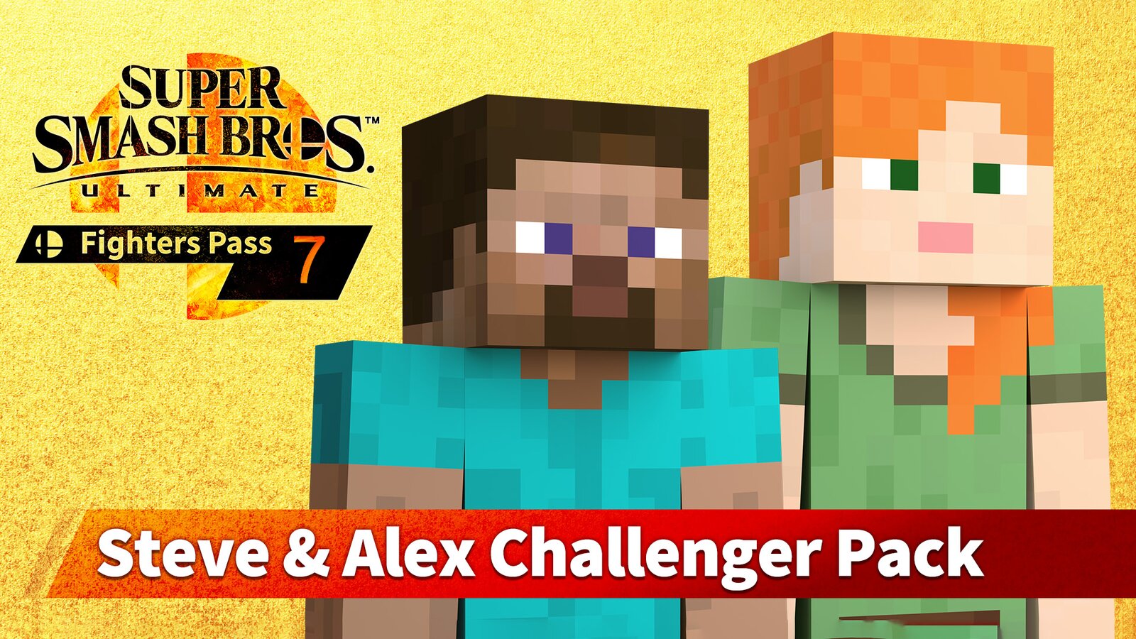 Super Smash Bros. Ultimate - Fighters Pack 7: Steve & Alex