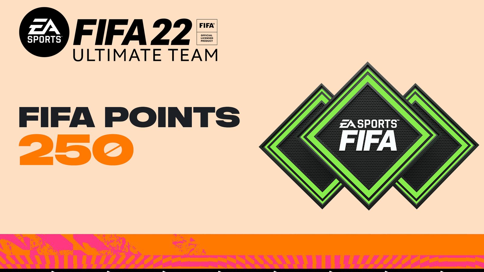 FIFA 22 Ultimate Team - 250 очков FIFA Points