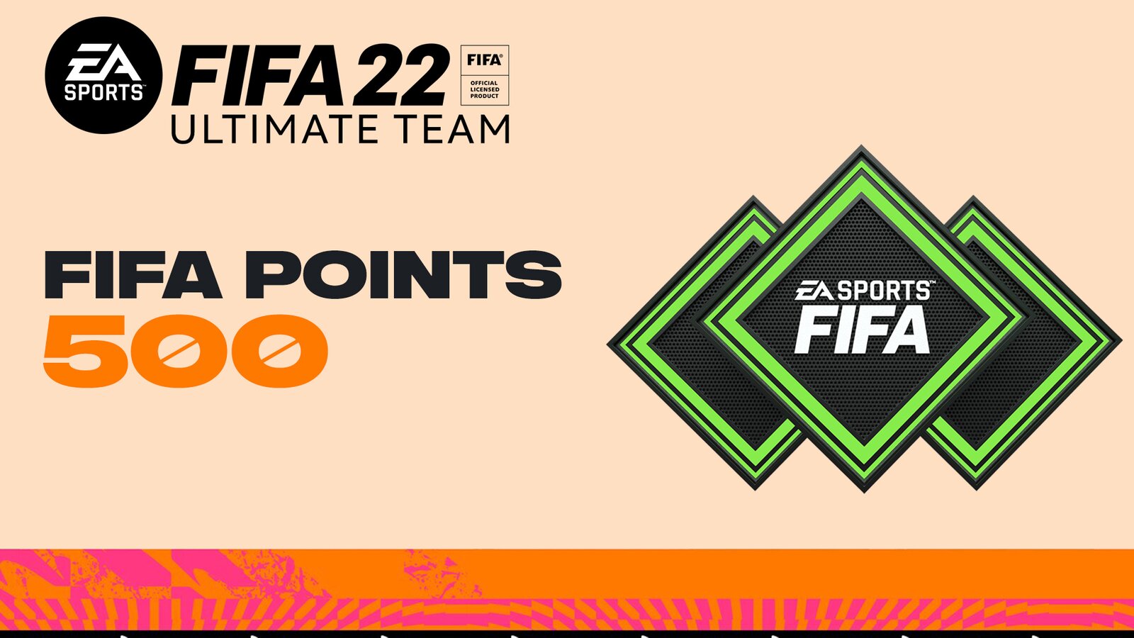 FIFA 22 Ultimate Team - 500 очков FIFA Points