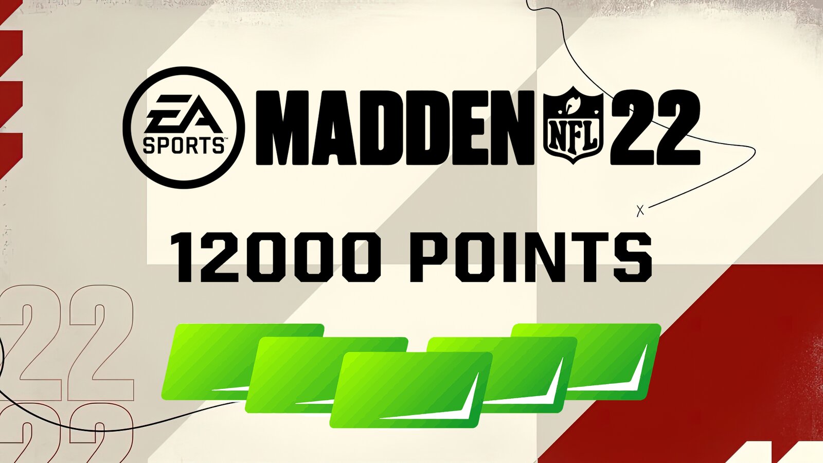 Madden NFL 22 - 12000 Madden Points