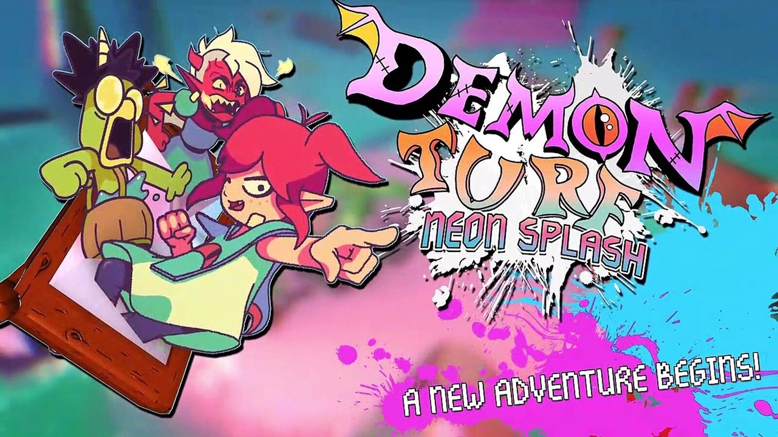 Demon Turf - Neon Splash