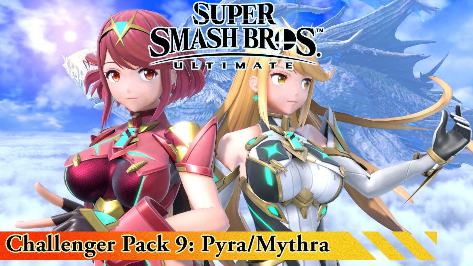 Super Smash Bros Ultimate - Challenger Pack 9: Pyra/Mythra