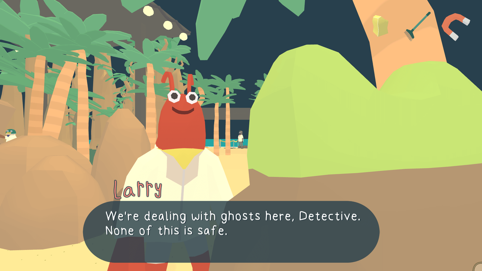 The Haunted Island, a Frog Detective Game