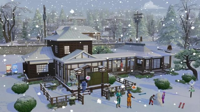 The Sims 4 - Snowy Escape Expansion Pack